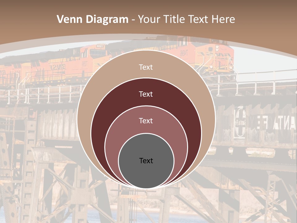 Bnsf Diesel Rail PowerPoint Template