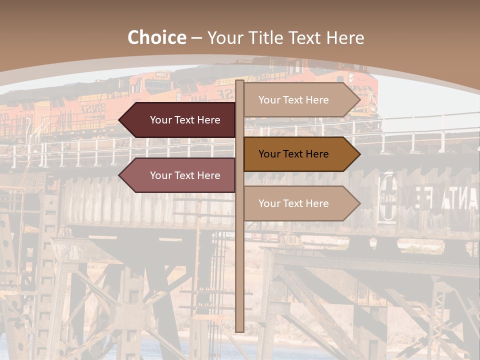 Bnsf Diesel Rail PowerPoint Template