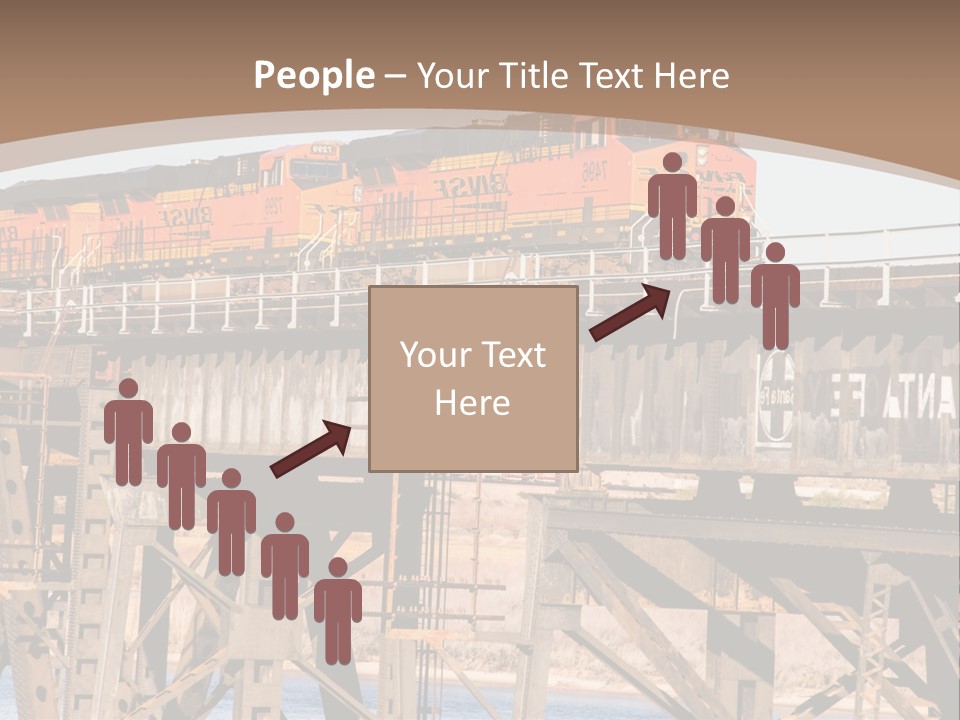 Bnsf Diesel Rail PowerPoint Template