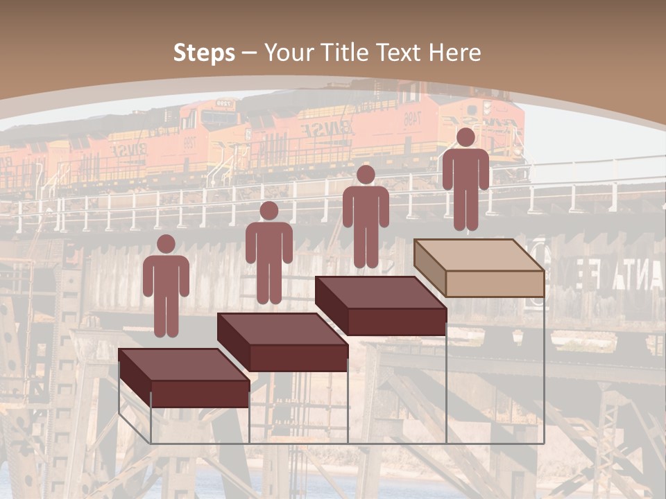 Bnsf Diesel Rail PowerPoint Template