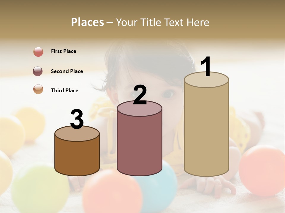 Innocent Toddler Fragile PowerPoint Template