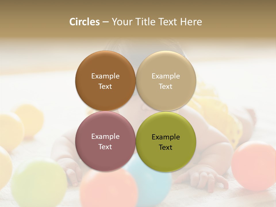 Innocent Toddler Fragile PowerPoint Template