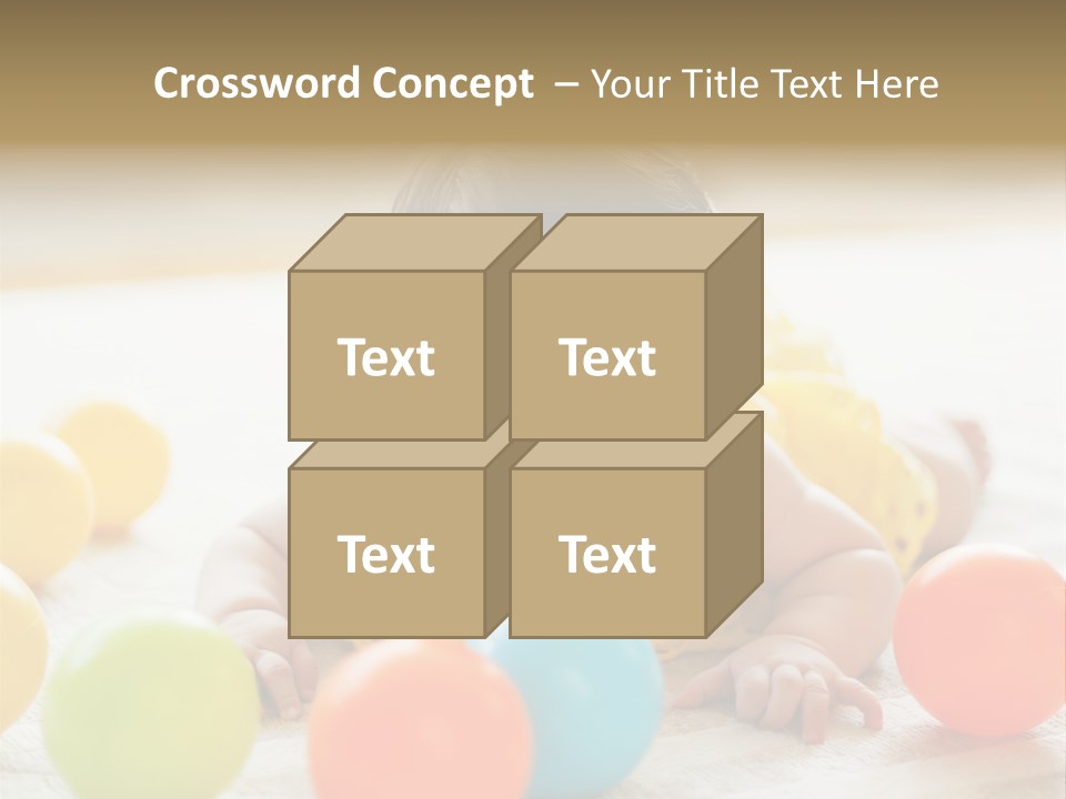 Innocent Toddler Fragile PowerPoint Template