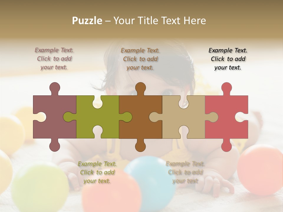 Innocent Toddler Fragile PowerPoint Template