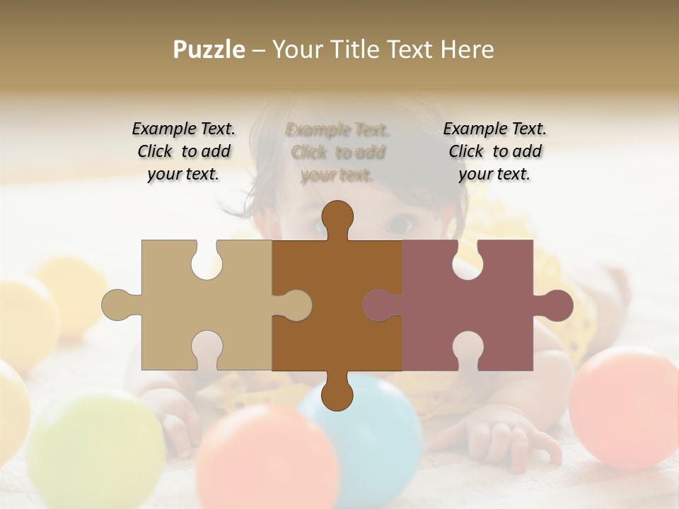 Innocent Toddler Fragile PowerPoint Template