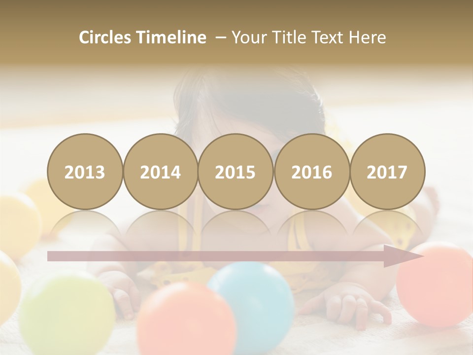 Innocent Toddler Fragile PowerPoint Template