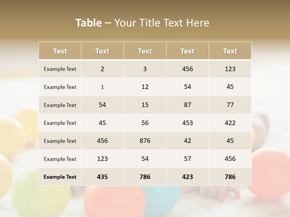 Innocent Toddler Fragile PowerPoint Template