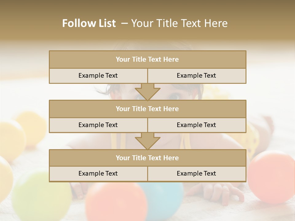 Innocent Toddler Fragile PowerPoint Template