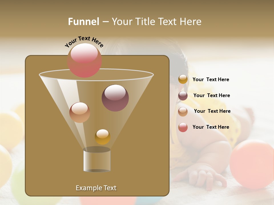 Innocent Toddler Fragile PowerPoint Template