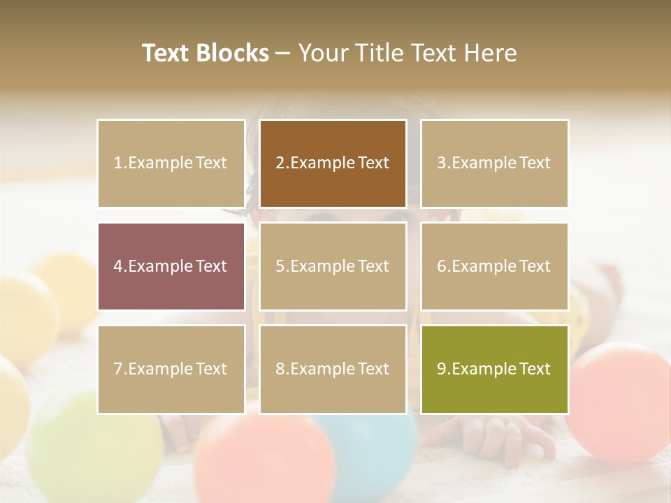 Innocent Toddler Fragile PowerPoint Template