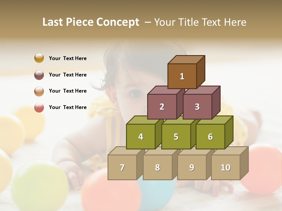 Innocent Toddler Fragile PowerPoint Template