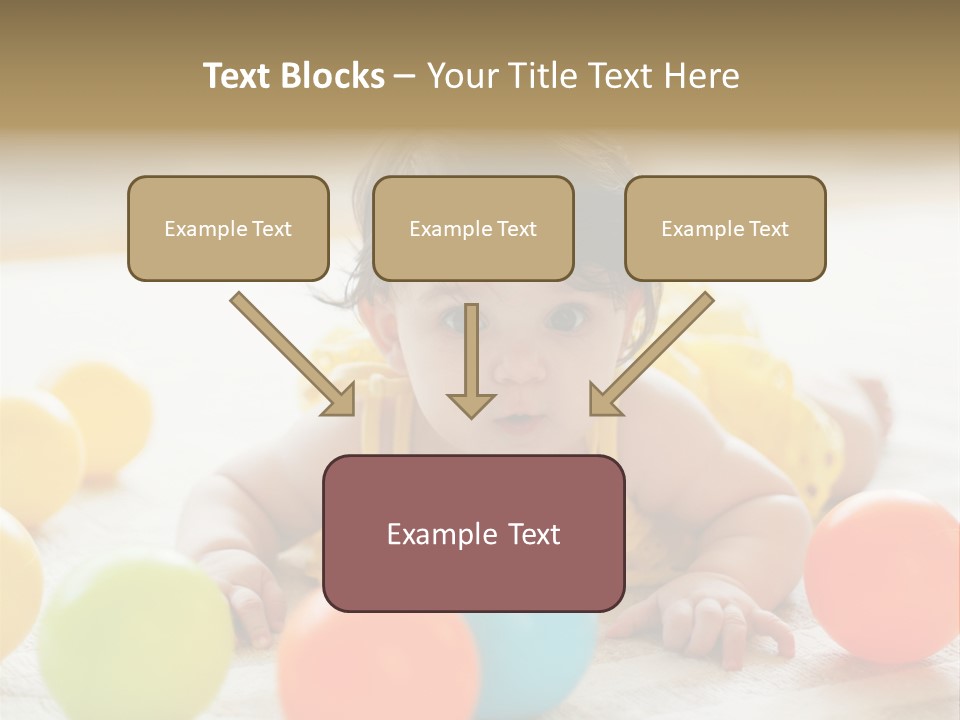 Innocent Toddler Fragile PowerPoint Template