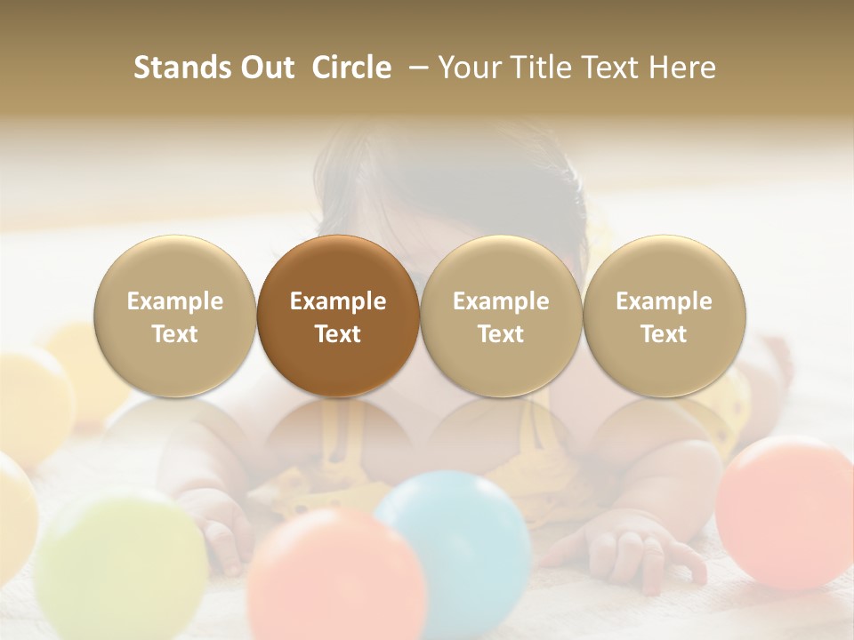 Innocent Toddler Fragile PowerPoint Template
