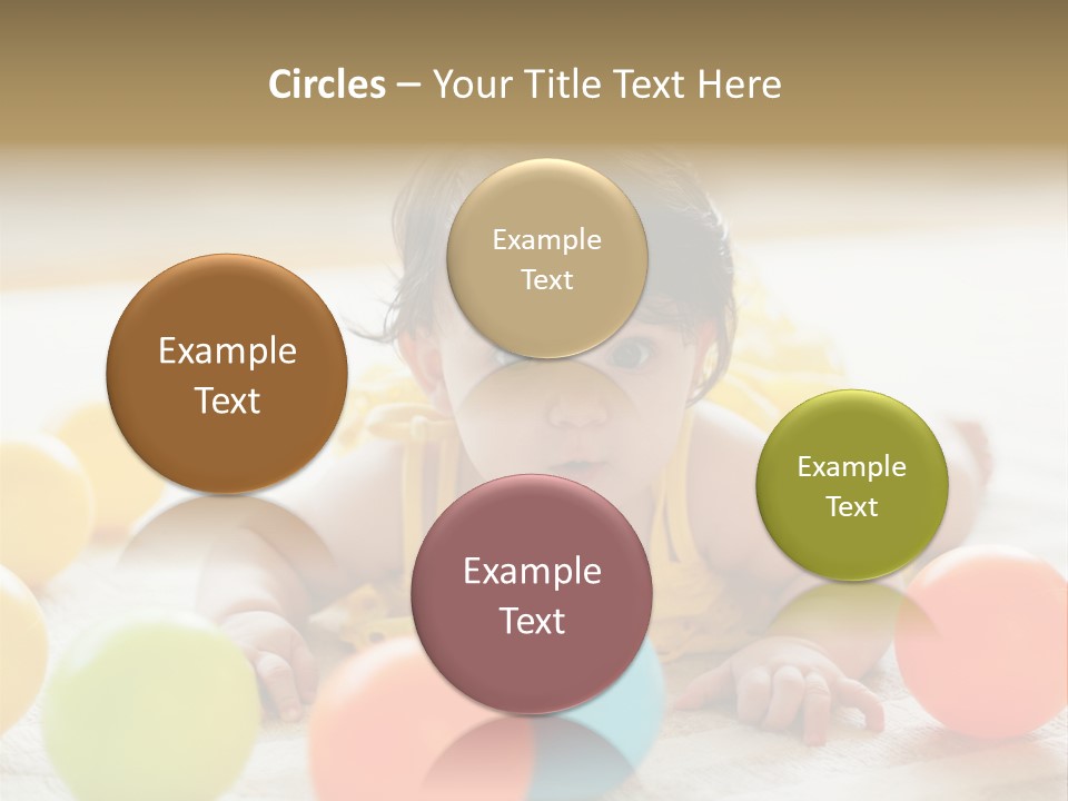 Innocent Toddler Fragile PowerPoint Template