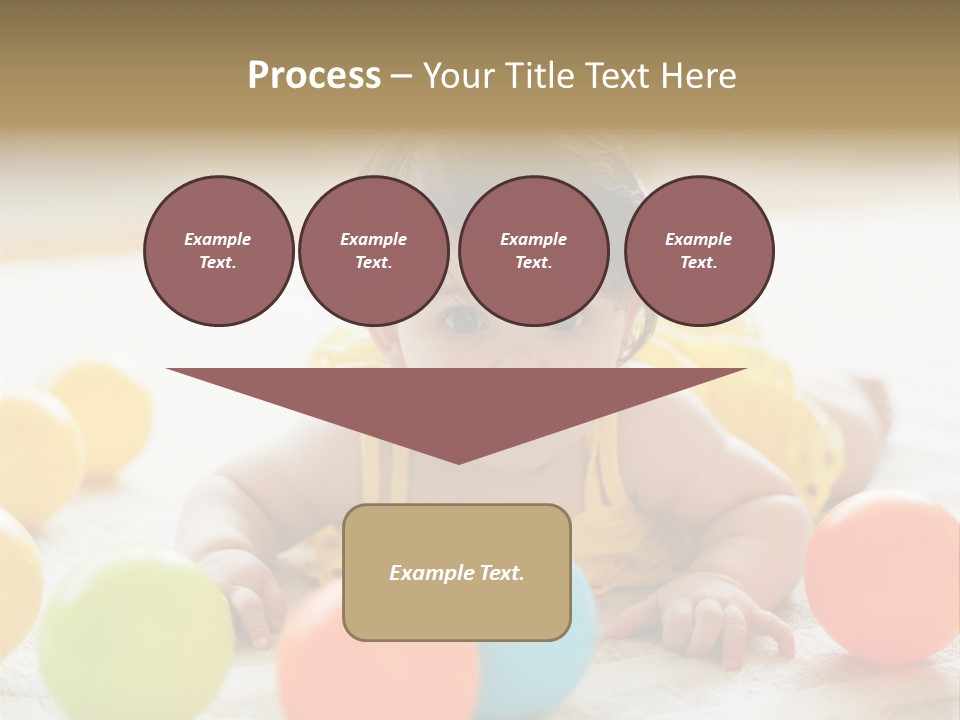 Innocent Toddler Fragile PowerPoint Template