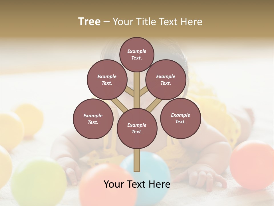 Innocent Toddler Fragile PowerPoint Template