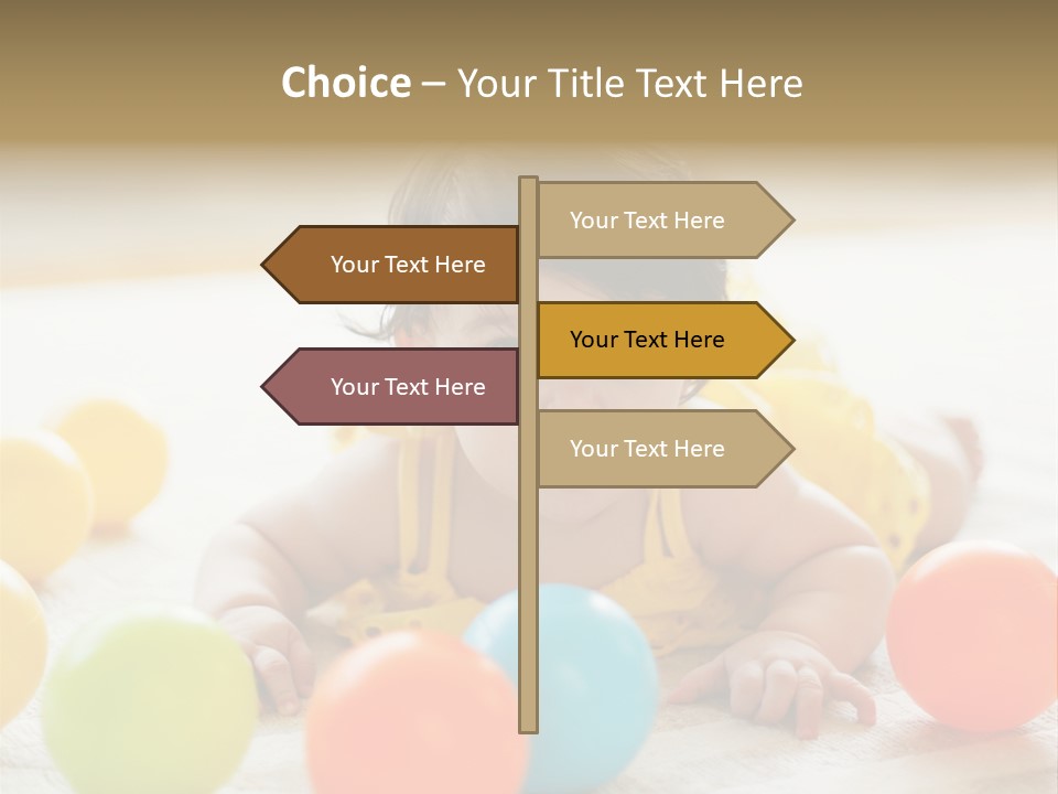 Innocent Toddler Fragile PowerPoint Template