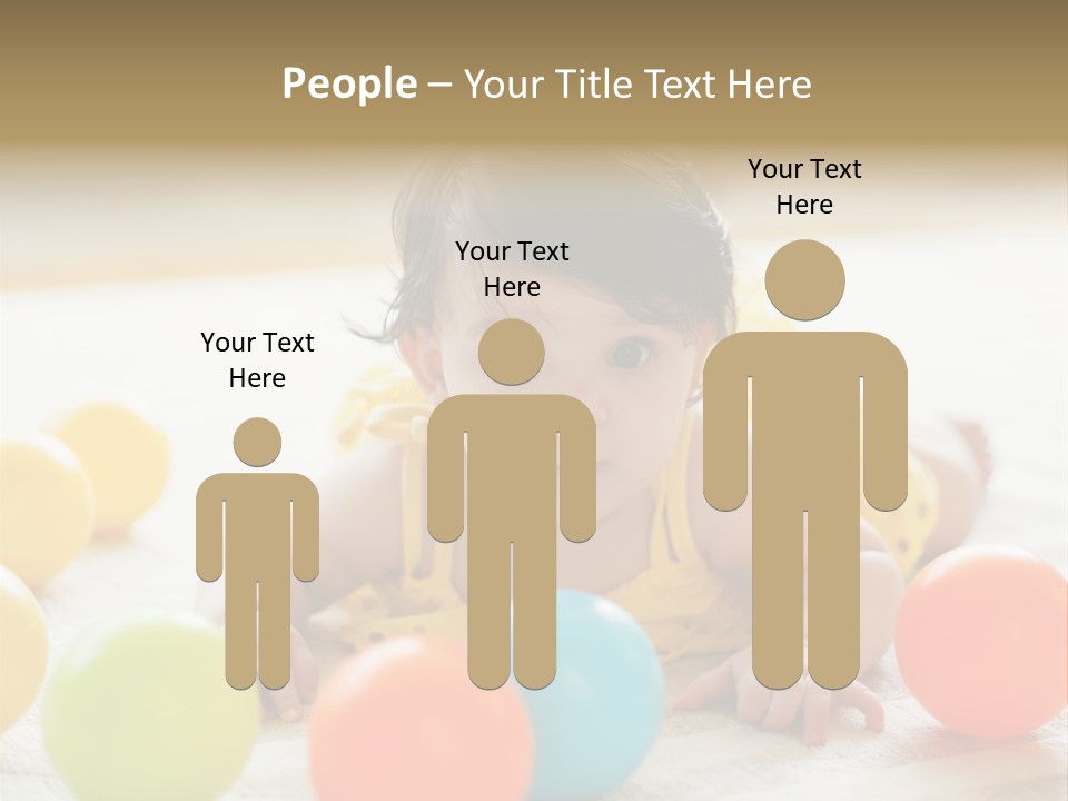 Innocent Toddler Fragile PowerPoint Template