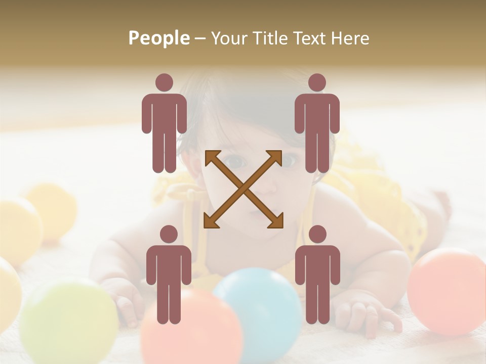 Innocent Toddler Fragile PowerPoint Template