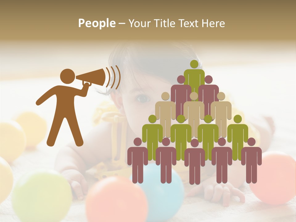 Innocent Toddler Fragile PowerPoint Template