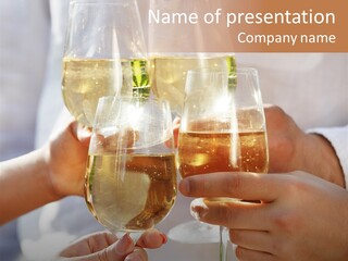 Toast Event Social PowerPoint Template