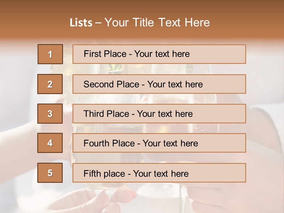 Toast Event Social PowerPoint Template
