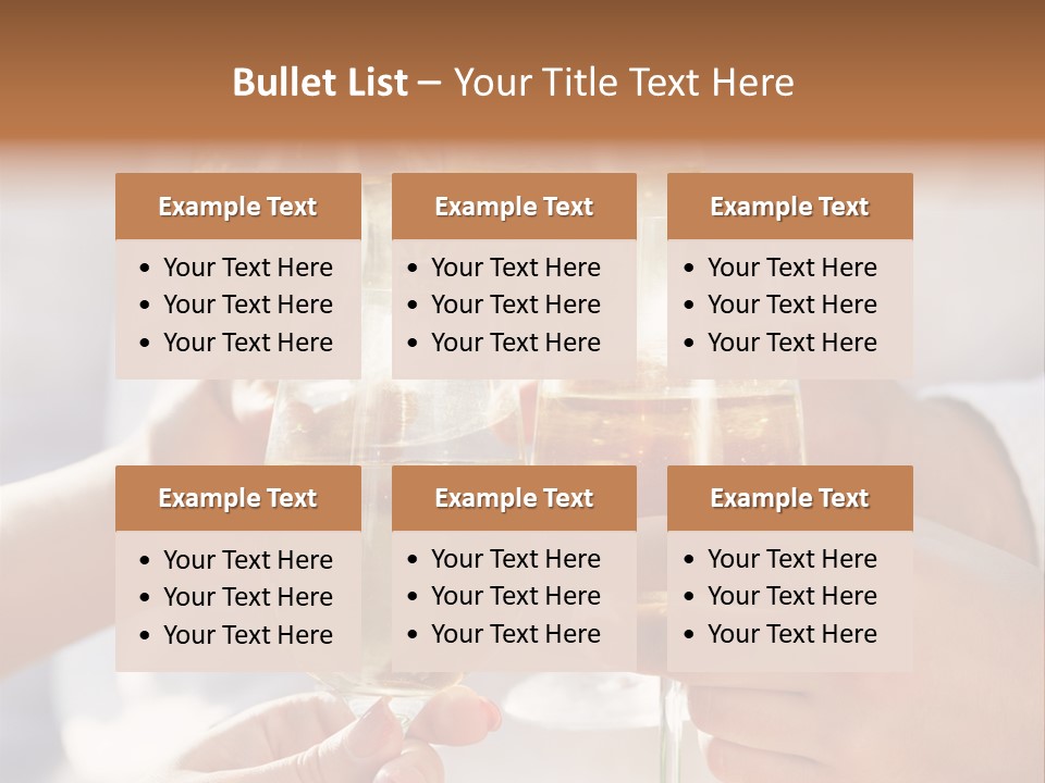 Toast Event Social PowerPoint Template