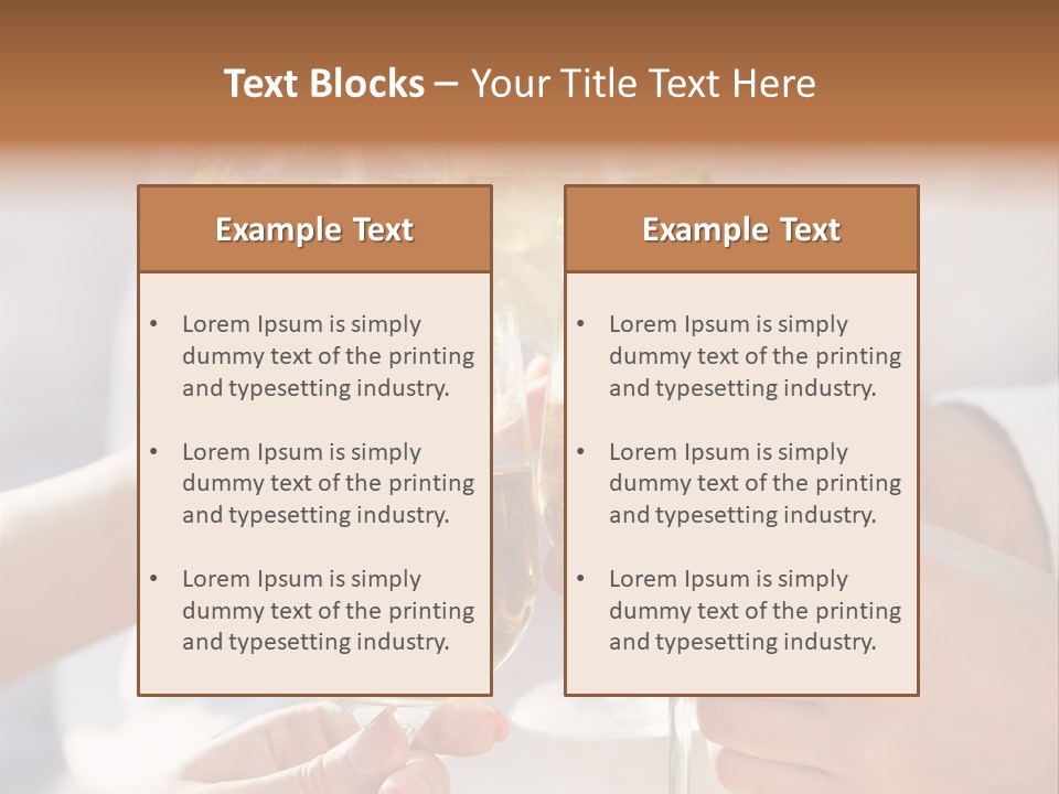 Toast Event Social PowerPoint Template