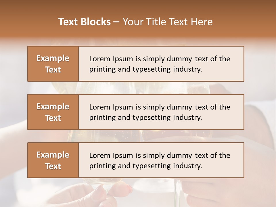 Toast Event Social PowerPoint Template