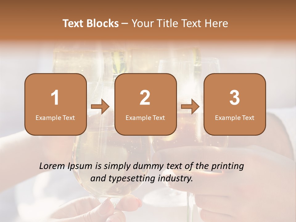Toast Event Social PowerPoint Template