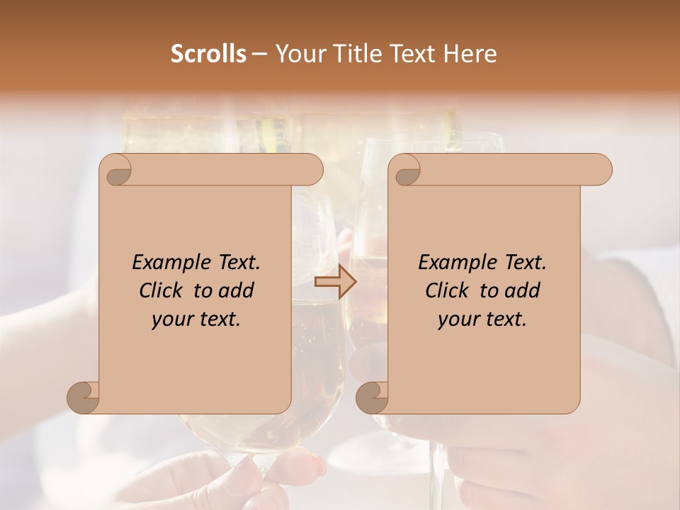 Toast Event Social PowerPoint Template