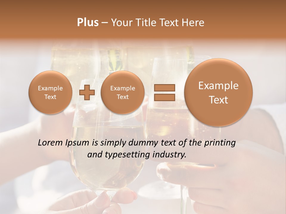 Toast Event Social PowerPoint Template