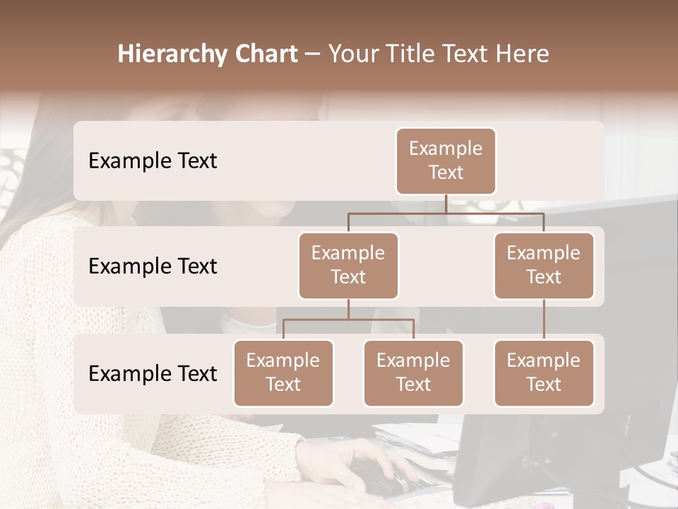 Discussion Occupation Businesswoman PowerPoint Template
