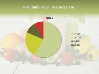 Shake Mix Fruit PowerPoint Template