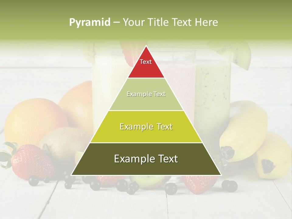 Shake Mix Fruit PowerPoint Template