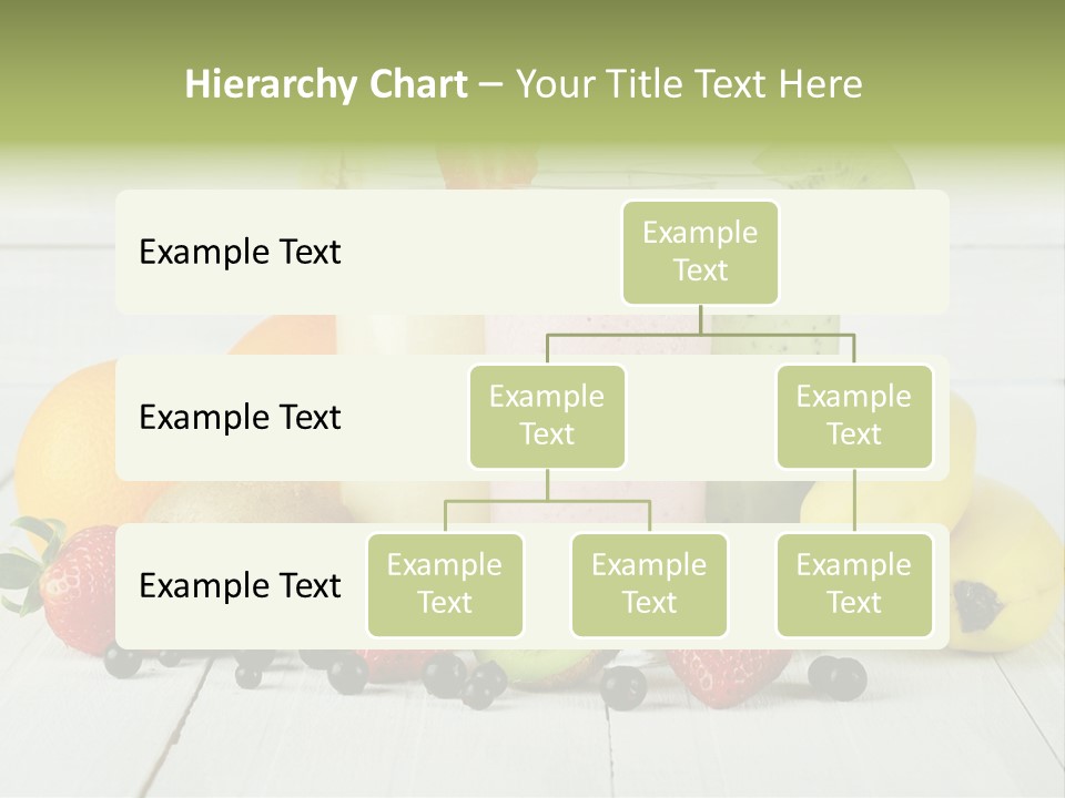 Shake Mix Fruit PowerPoint Template