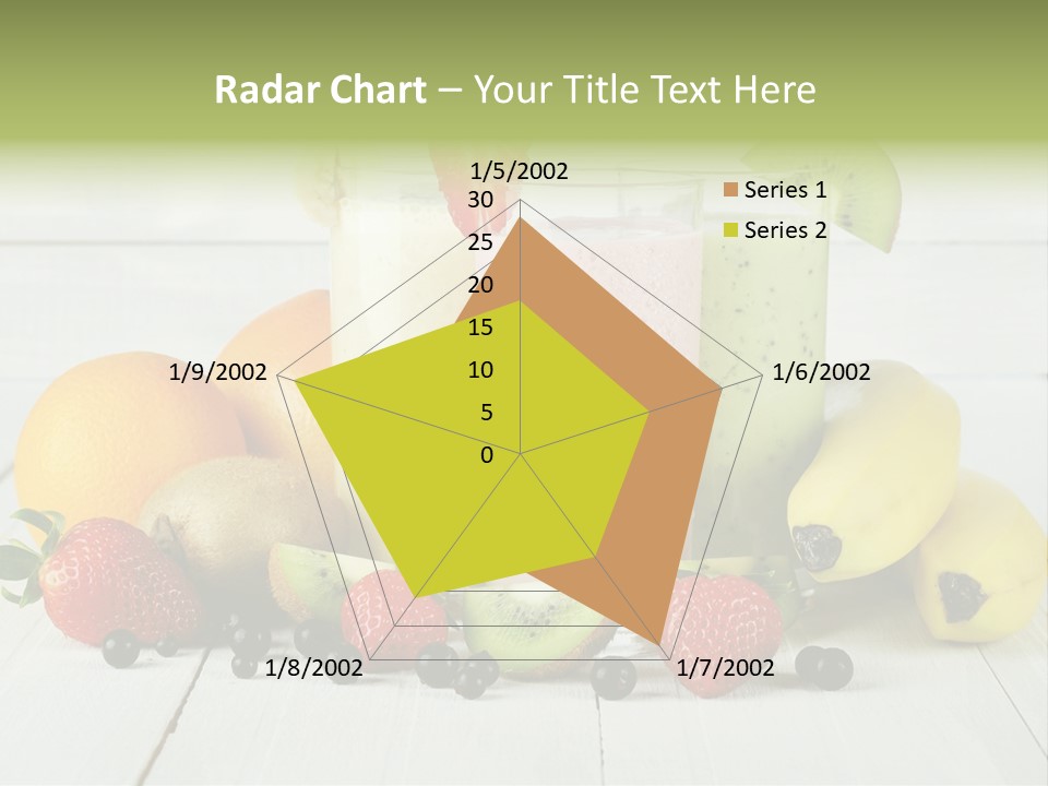 Shake Mix Fruit PowerPoint Template