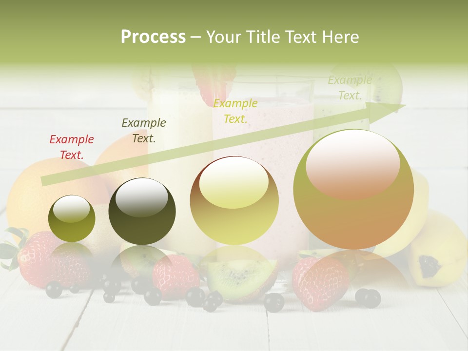 Shake Mix Fruit PowerPoint Template