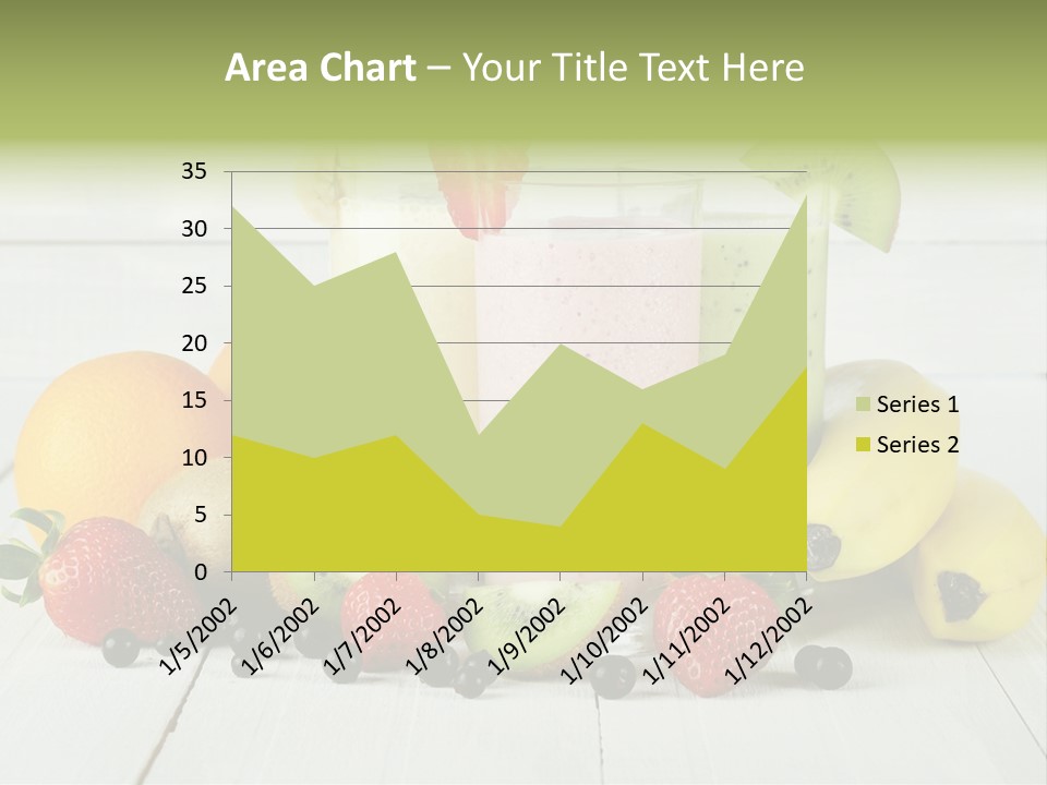 Shake Mix Fruit PowerPoint Template