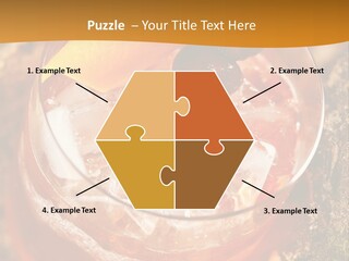 Mixed Bar Liquid PowerPoint Template