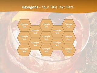 Mixed Bar Liquid PowerPoint Template
