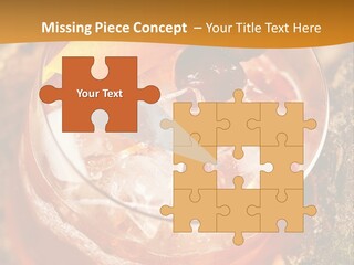 Mixed Bar Liquid PowerPoint Template