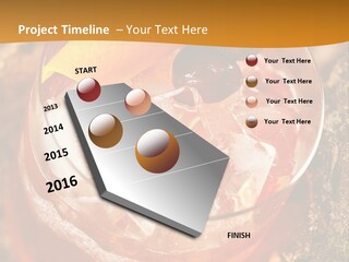 Mixed Bar Liquid PowerPoint Template