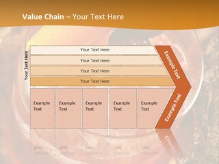 Mixed Bar Liquid PowerPoint Template