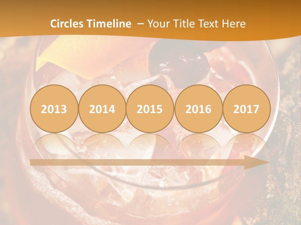 Mixed Bar Liquid PowerPoint Template