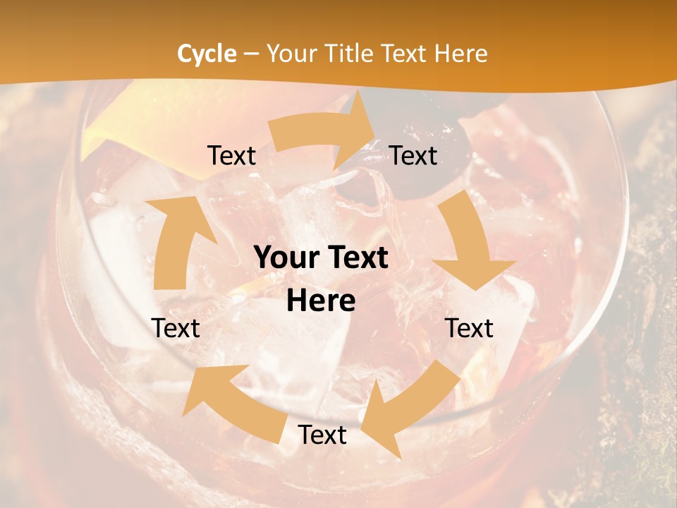 Mixed Bar Liquid PowerPoint Template