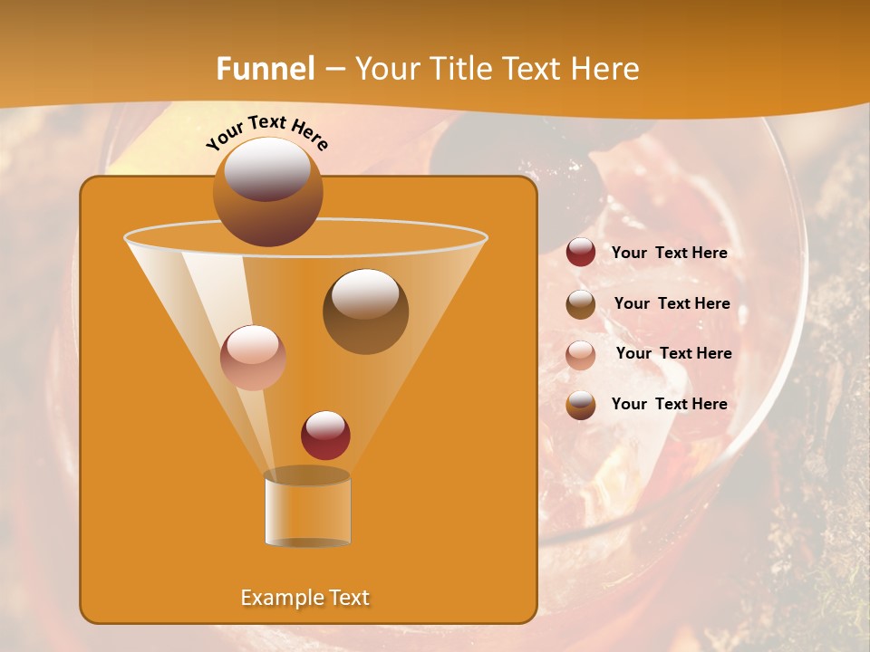 Mixed Bar Liquid PowerPoint Template