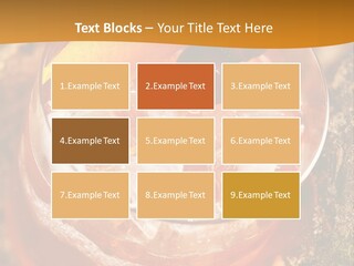 Mixed Bar Liquid PowerPoint Template