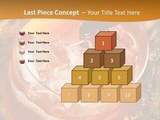 Mixed Bar Liquid PowerPoint Template