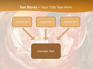 Mixed Bar Liquid PowerPoint Template